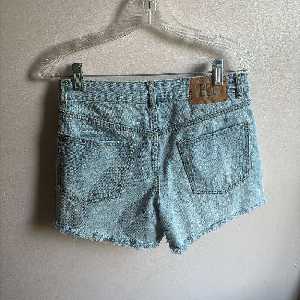 BDG Light Wash Denim Jean Shorts